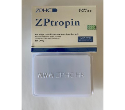 ZPtropin (HGH) 5 vials 12IU/vial 60iu kit + 12ml BacWater